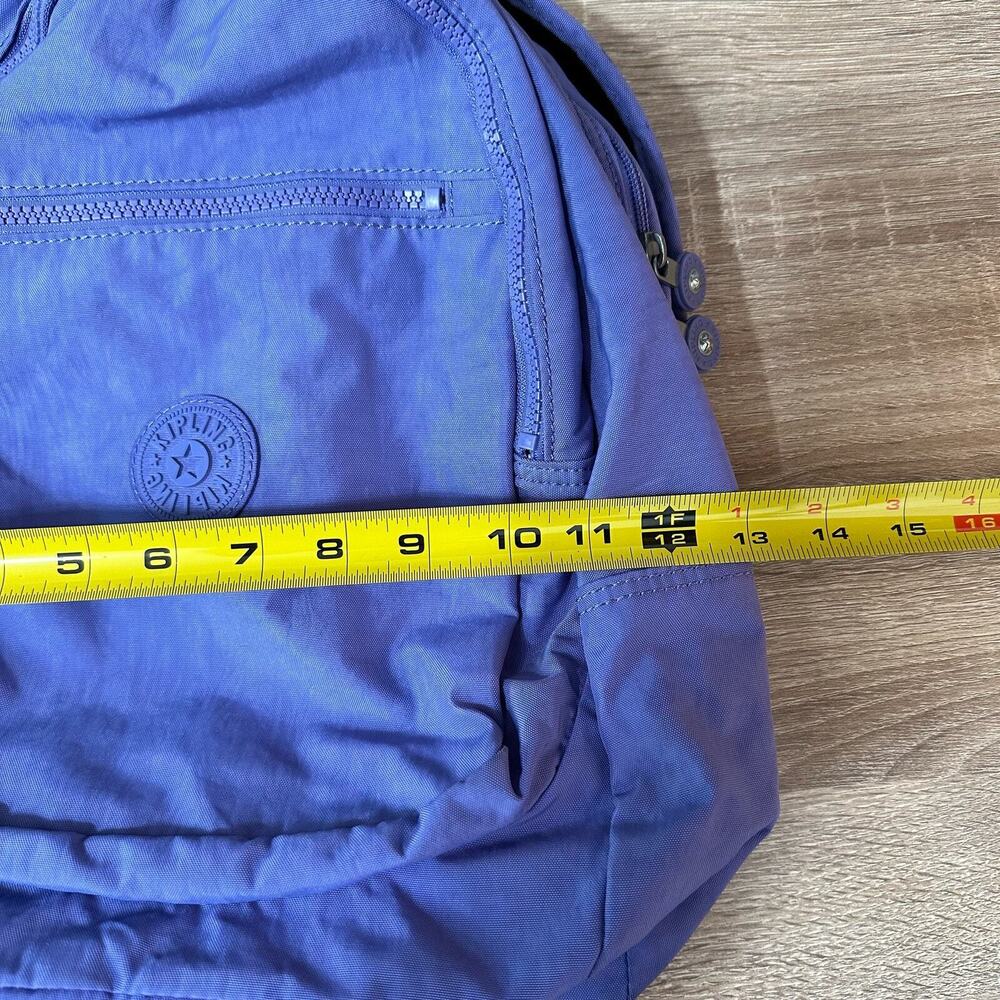 Kipling Live Light Backpack Solid Purple Multiple… - image 10